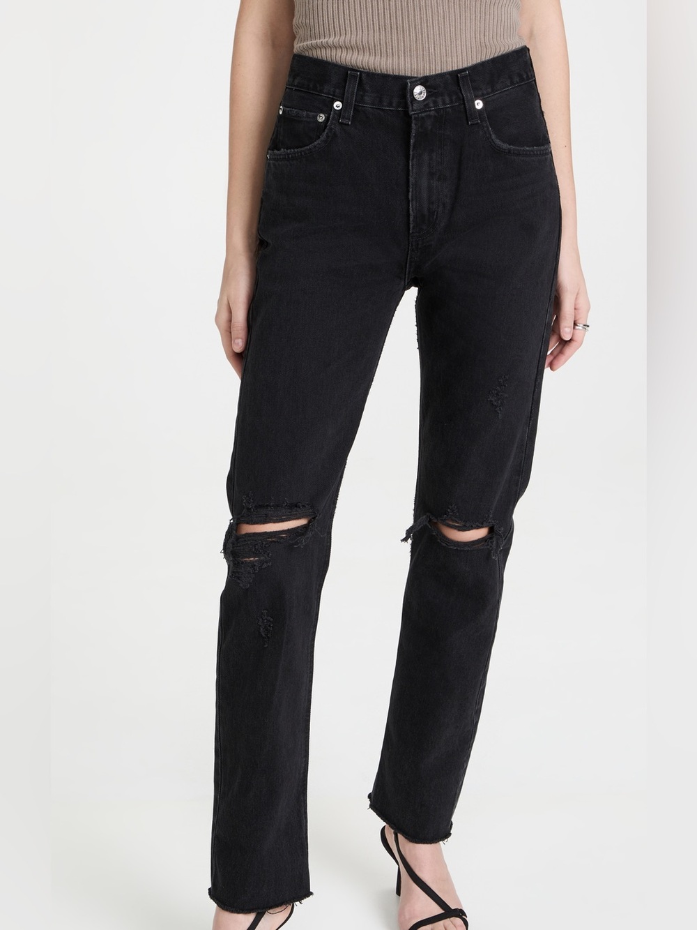 AGOLDE Cherie jeans in black sz 31